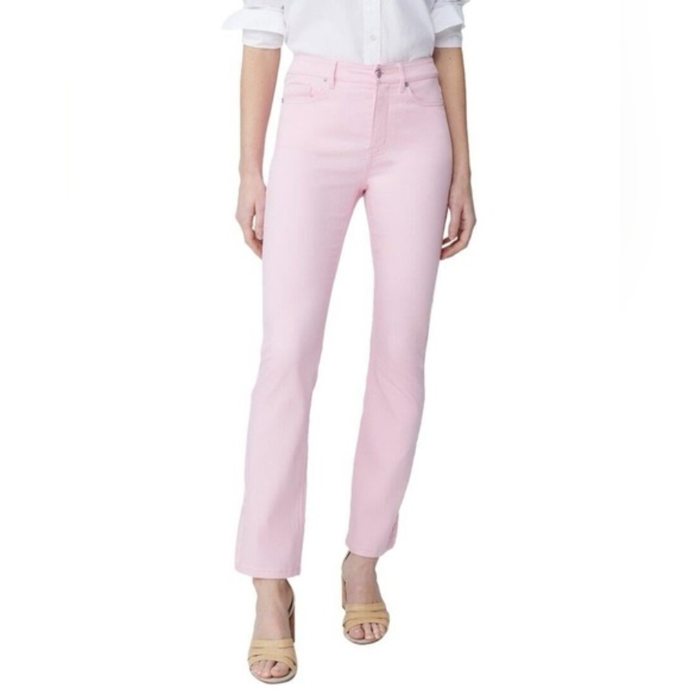 *J. MCLAUGHLIN* Vintage Light Pink Straight Leg Jeans Size 2
